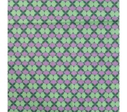 Cotton Poplin Print&Coated - Ethnic, Violet