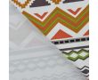 French Terry Print - Ikat Stripe, Terra