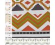 French Terry Print - Ikat Stripe, Terra