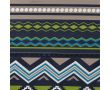 French Terry Print - Ikat Stripe, Denim