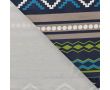 French Terry Print - Ikat Stripe, Denim