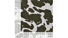 French Terry Print - Khaki