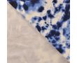 French Terry Print - Tie Dye, Denim