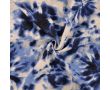 French Terry Print - Tie Dye, Denim