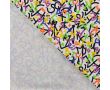 French Terry Print - Rainbow Alphabet