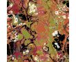 French Terry Brushed Print - Oil Print, Brown