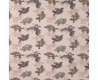 French Terry Print - Robot Dinos, Sand