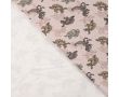 French Terry Print - Robot Dinos, Sand