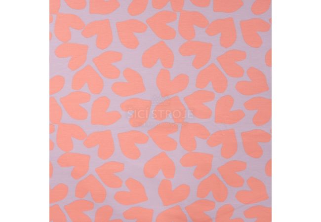 French Terry Print - Craft Hearts