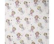 French Terry Print - Princess, Ecru