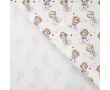 French Terry Print - Princess, Ecru