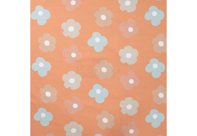 French Terry Print - Flowers