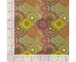 French Terry Brushed Print - Mandala Orient, Khaki