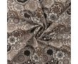 French Terry Brushed Print - Mandala Orient, Sand