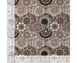 French Terry Brushed Print - Mandala Orient, Sand