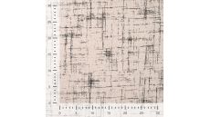 French Terry Brushed Print - Fake Fond, Sand