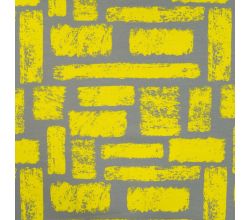 French Terry Print - Abstract Strokes, Army