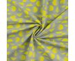 French Terry Print - Abstract Shapes, Army