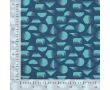 French Terry Print - Abstract Shapes, Denim