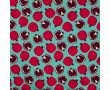 French Terry Print - Pomegranate, Tiffany