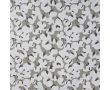 French Terry Print - Cotton Balls, Khaki