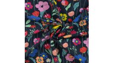French Terry Print - Colourful Flowers