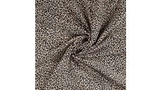 French Terry Print - Sand