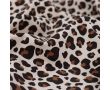 French Terry Print - Leopard, Caramel
