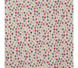 Cotton Poplin - Balls, White