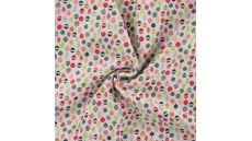 Cotton Poplin - Balls, White