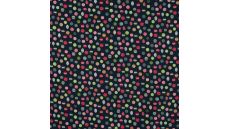 Cotton Poplin - Balls, Navy