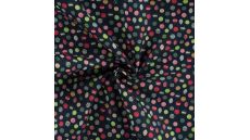 Cotton Poplin - Balls, Navy