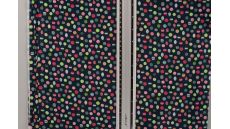 Cotton Poplin - Balls, Navy