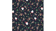 Christmas Garland - Navy