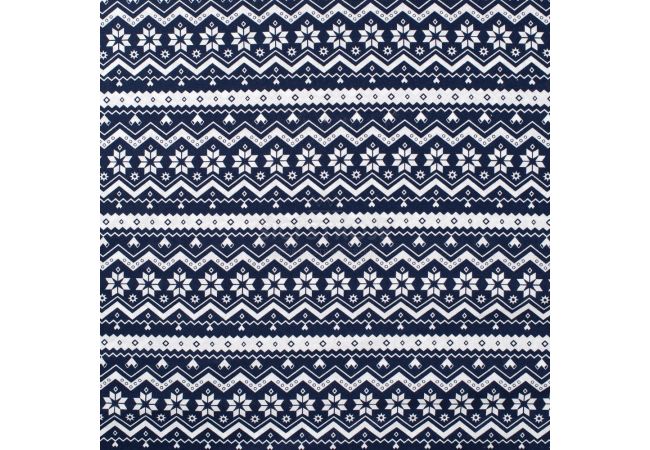 Nordic Pattern - Navy