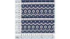 Nordic Pattern - Navy