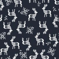 Nordic Deer - Navy