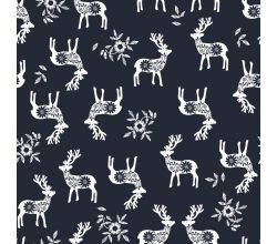 Nordic Deer - Navy