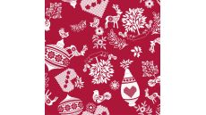 Nordic Decoration - Red