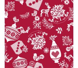 Nordic Decoration - Red