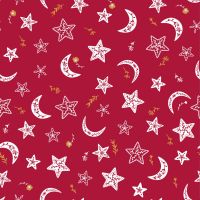 Norcic Moon And Stars - Red