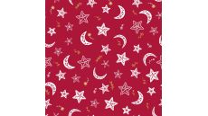 Norcic Moon And Stars - Red