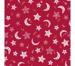 Norcic Moon And Stars - Red