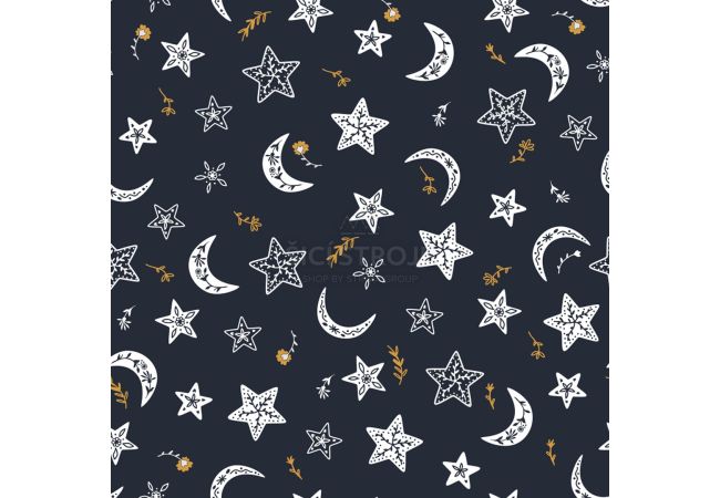 Norcic Moon And Stars - Navy