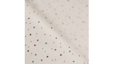 Poplin Christmas Foil - Christmas Stars
