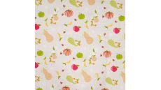 Cotton Cord Digi Print - Pumpkins, Ecru