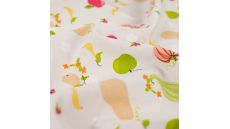 Cotton Cord Digi Print - Pumpkins, Ecru