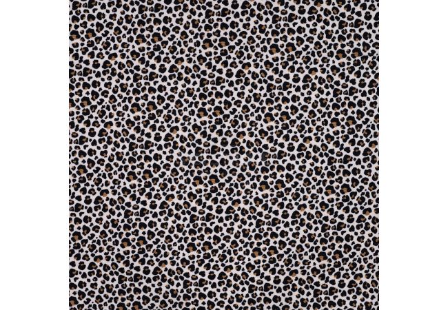 Cotton Cord Digi Print - Leopard, Caramel