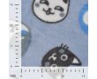 Cuddle Fleece Double Face - Cats & Cat Paws, Blue
