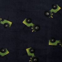 Cuddle Fleece Double Face - Jeep, Navy + Uni Blue